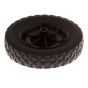 WHEEL KIT, 2 WHEELS 8 X 1.75 PLASTIC