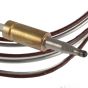 120790-01 thermocouple 33" length silver and brown thermocouple tip
