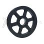 Back view of pulley