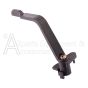 CARBURETOR WITH BLACK PLASTIC LEVER AND NEW FUEL VALVE