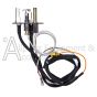 Profile view of 20308978 Propane Pilot Assembly with 4 way Hood