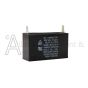 Front view of capacitor