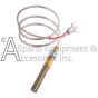 The 2103-512 HHT thermopile, with the braided wire lead shown uncoiled.