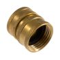 Garden Hose Coupler Quick Connect Fitting Brass 3/4 FGH