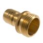 Garden Hose Coupler Quick Connect Fitting Brass 3/4 MGH