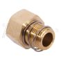 Pump side of 24.0056 brass garden hose fitting