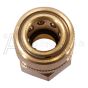 Quick connect side of 24.0069 brass quick connect fitting