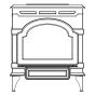 DutchWest Direct Vent Natural Gas Heater from Vermont Castings.