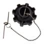 FUEL CAP ASSEMBLY FUEL CAP & GASKET 1 3/8 SHOULDER SMALL