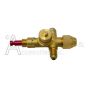 Top view of valve