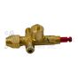 Side view of valve