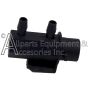 The black 3231-0179-00 kerosene nozzle adaptor, viewed from the side.