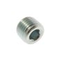 Threaded 3352 pipe plug with hex for an air compressor pump