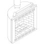 36'' Wood burning fireplace 36ECMii