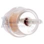 INLINE FILTER WITH PLEATED CARTRIDGE