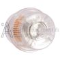 INLINE FILTER WITH PLEATED CARTRIDGE
