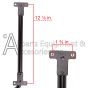 The mounting bracket measurements on the 60064.