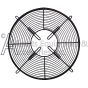 60209 black replacement fan guard for a large unit heater