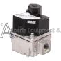 Gas valve for a forced air heater