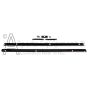 67724 IHP Lennox replacement door track kit for 45 inch fireplaces