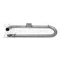 Bottom side view of tube burner