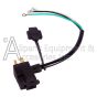 Outlet plug on the 70-034-0205 power cord for portable heaters