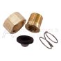 INLET CONNECTION KIT ASSY, GH, 3/8"NPTM