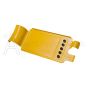7104837 DASHBOARD handle YELLOW PLATE back view