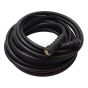 View of hose coiled