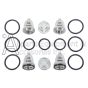 Valve Repair Kit AAA ZWD-K Pump by Comet Set of 6 Complete Valves