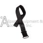 The black 7106830 pressure hose holding strap.