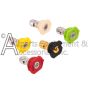 five piece pressure washer spray nozzle kit
