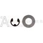 Pressure washer wheel kit accessories