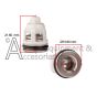 The height and the outer diameter of one valve in the 7108750 kit.