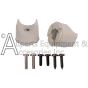 7109385 pressure washer foot kit with screws