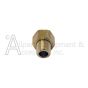Small end view of coupler
