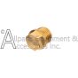 Brass outlet valve cap
