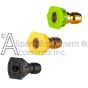 Pressure washer spray nozzle set