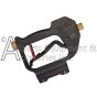 The 7112388 spray gun for pressure washers, with a red safety lock.