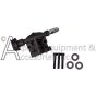 7114724 annodized die-cast aluminum manifold with mounting screws and washers