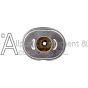 Engine air filter for pressure washer engines