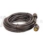 7116564 Hose is a 35 Foot black pvc pressure washer hose