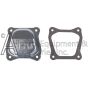 Manifold valve cover and gasket for a CRX engine