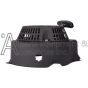Black blower housing with a matte black recoil starter that is made for a CRX engine