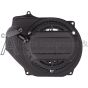 Matte black recoil starter and blower housing for a CRX engine