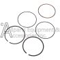 Piston ring repair kit for a CRX engine