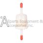 Fuel filter for a small CRX engine