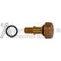 Banjo bolt for idle down valve in pressure washer