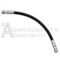 72-023-0260 Rubber fuel line hose with crimped swivel ends