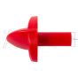 Profile with measurement of 78018 control knob with 12.mm shaft